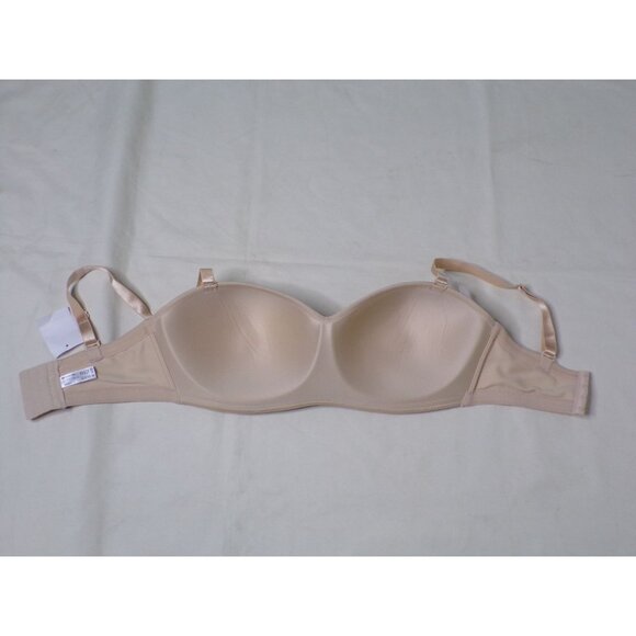 🆕WACOAL Staying Power Wireless Strapless Convertible Bra 38DD Beige #854372 - Picture 12 of 12